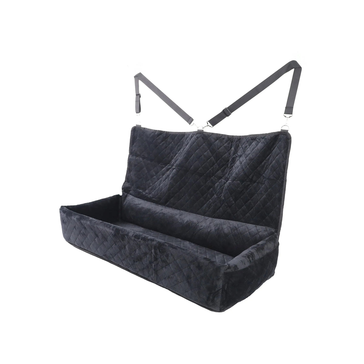 Car Seat for Large Dogs, Pet Booster Back Set Bed, Black