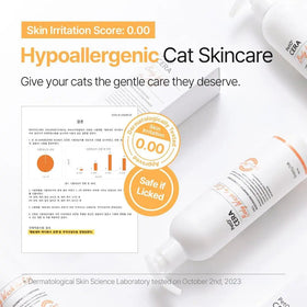 Hypoallergenic Cat Shampoo & Conditioner Set 10oz