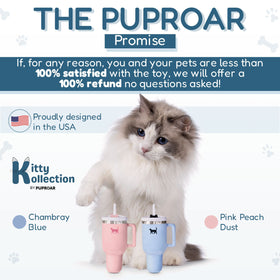 Catnip & Crinkle Plush Cat Toy