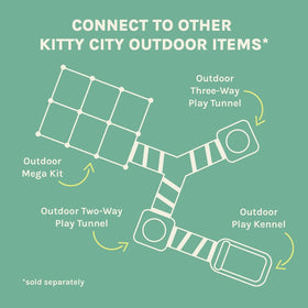 Outdoor Catio Furniture and Play Kits for Cats, Outdoor Mega Kit