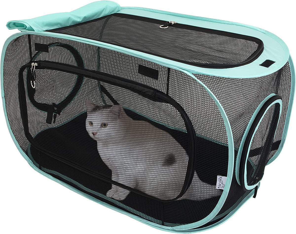 Outdoor Catio Furniture and Play Kits for Cats, Outdoor Mega Kit