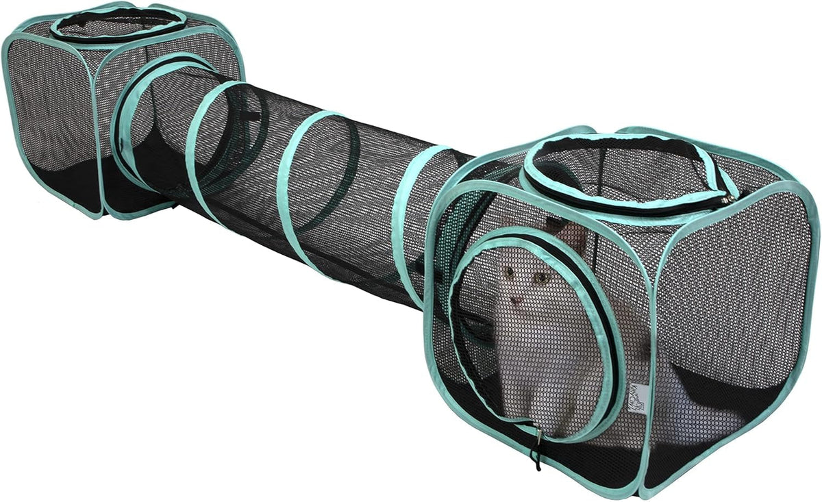 Outdoor Catio Furniture and Play Kits for Cats, Outdoor Mega Kit