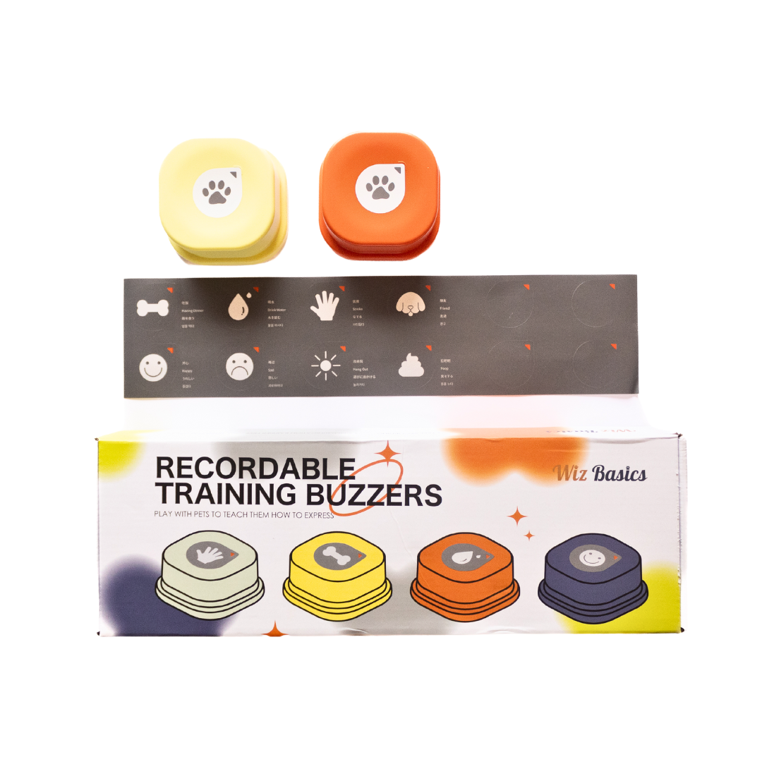 Recordable Training Buttons (Set of 4 With Mat)