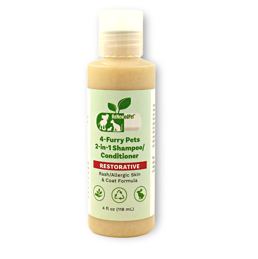 ReNewedPet® 4-Furry Pets Restorative 2-in-1 Shampoo