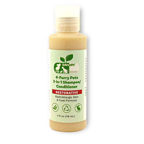 ReNewedPet® 4-Furry Pets Restorative 2-in-1 Shampoo