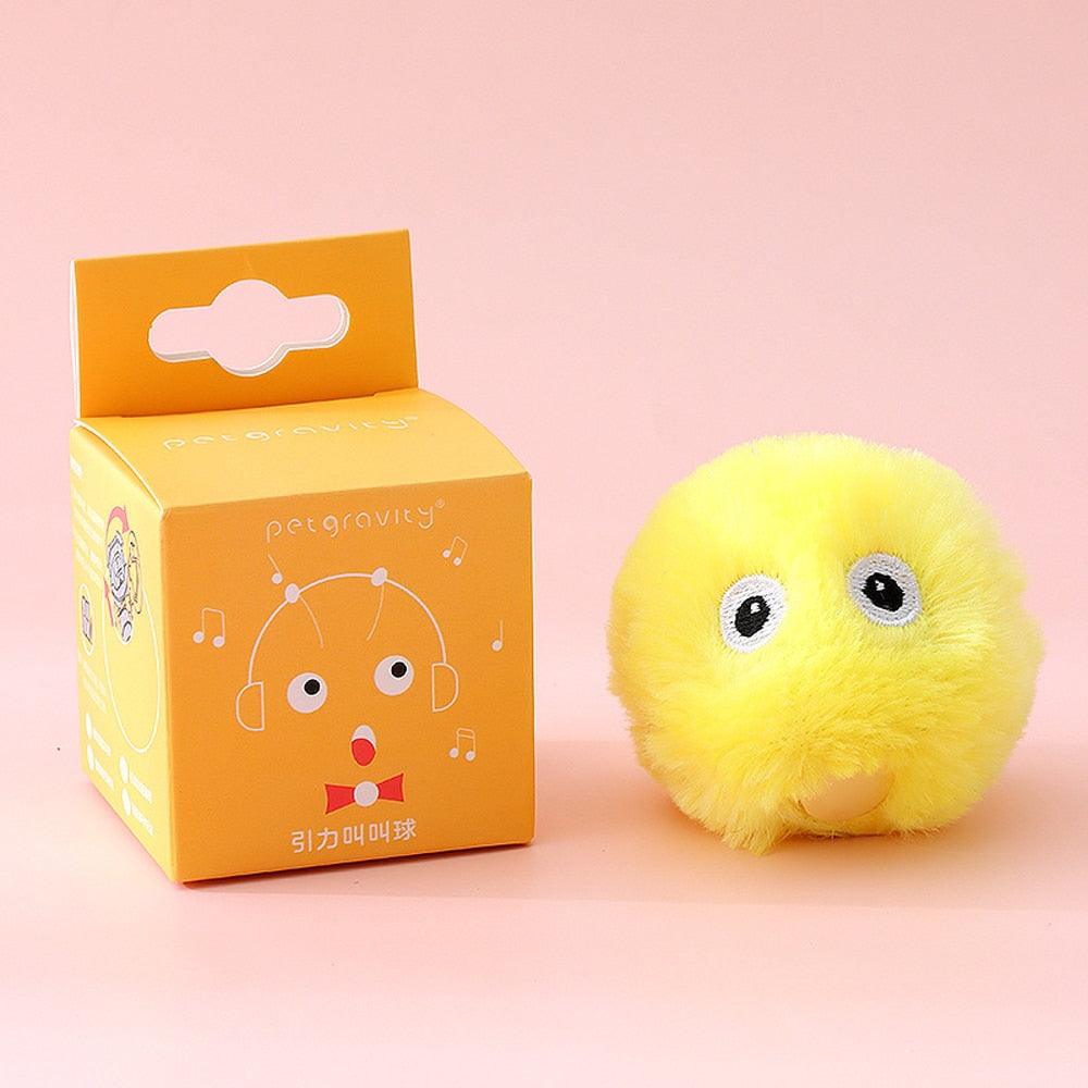Plush Cat Ball Toys, Interactive