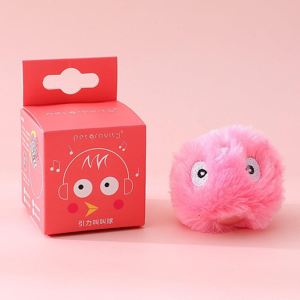 Plush Cat Ball Toys, Interactive