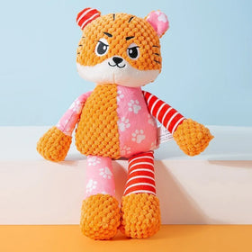 Plush Interactive Squeaky Chew Toy