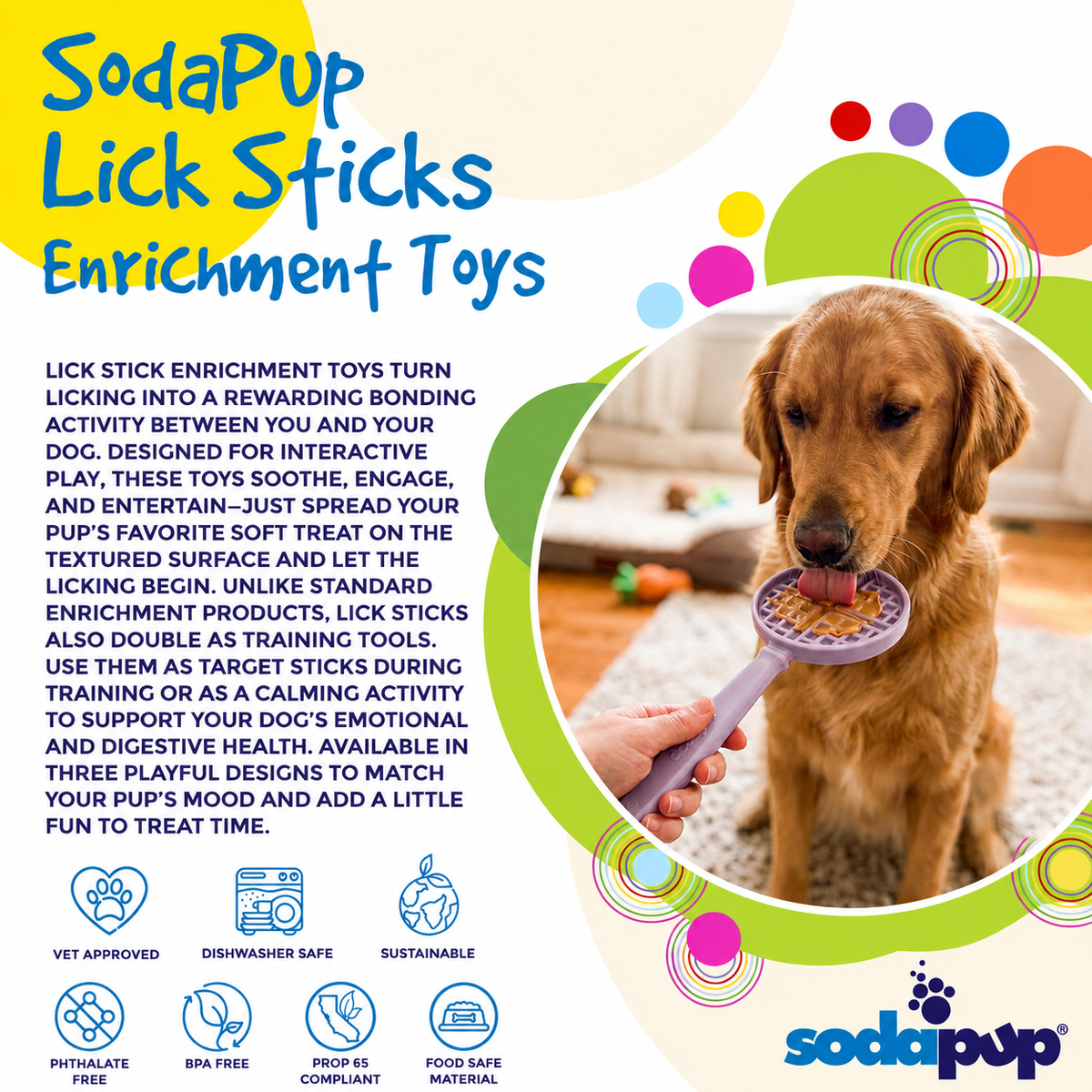 Stick Hand-Held Dog Enrichment Toy