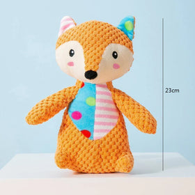 Plush Interactive Squeaky Chew Toy