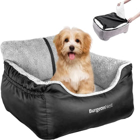 Washable Pet Car Seat Booster for Small Dogs & Cats