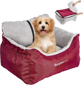 Washable Pet Car Seat Booster for Small Dogs & Cats