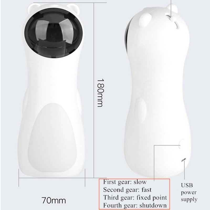 Automatic Cat LED Laser USB Charge