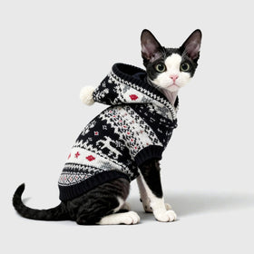 Holiday Winter Sweater for Cats
