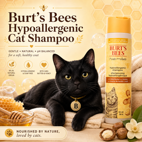 Hypoallergenic Cat Shampoo, Gentle Formula, Fragrance-Free, 10 Fl Oz - 2 Pack