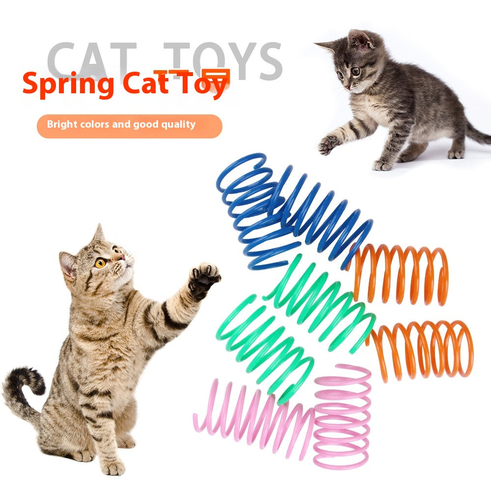 Colorful Plastic Spring Toy