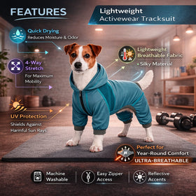Lightweight Stretch Tracksuit Hoodie