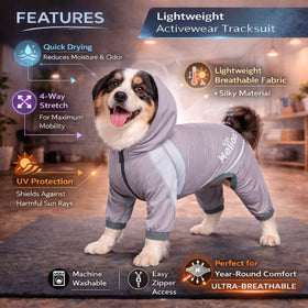 Lightweight Stretch Tracksuit Hoodie