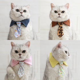 Cat Bow Tie Collar In Multiple Styles