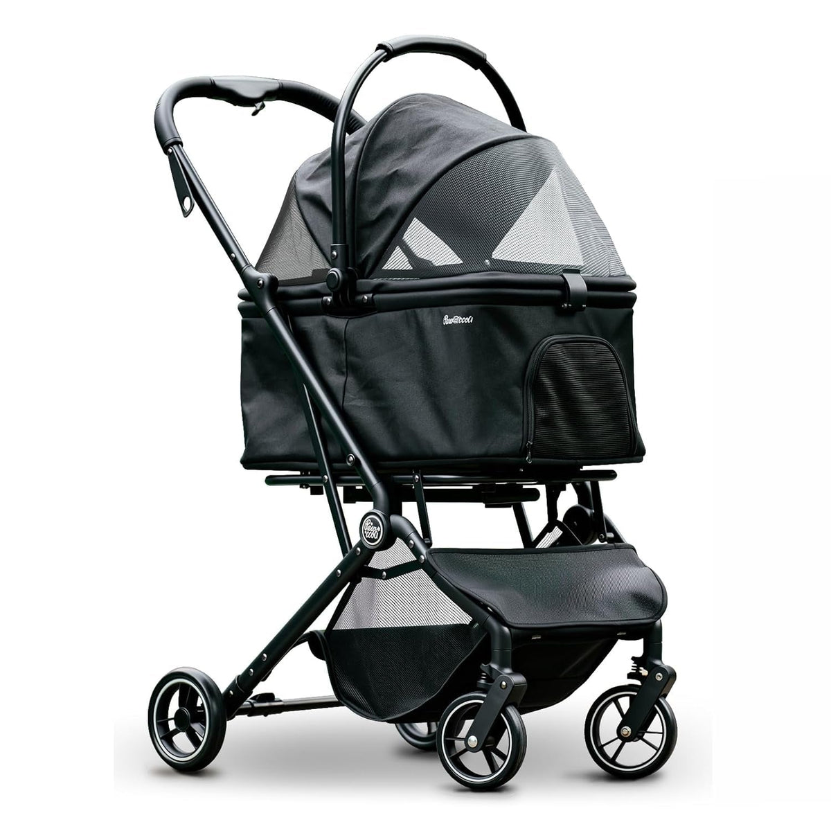 Stroller Foldable Removable Carrier 33lb Black