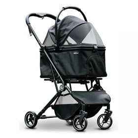 Stroller Foldable Removable Carrier 33lb Black