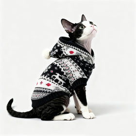 Holiday Winter Sweater for Cats