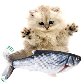 Electric Cat Toy 3D Fish USB Charging