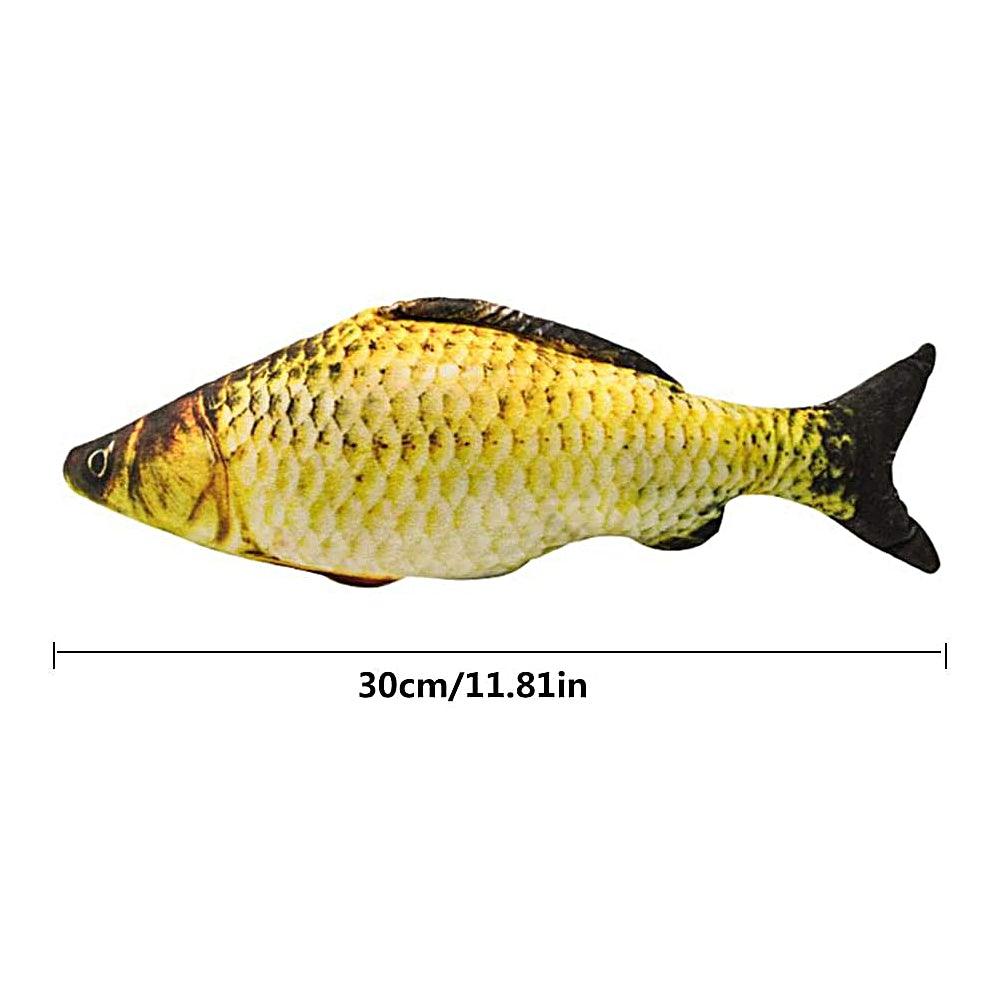 Electric Cat Toy 3D Fish USB Charging