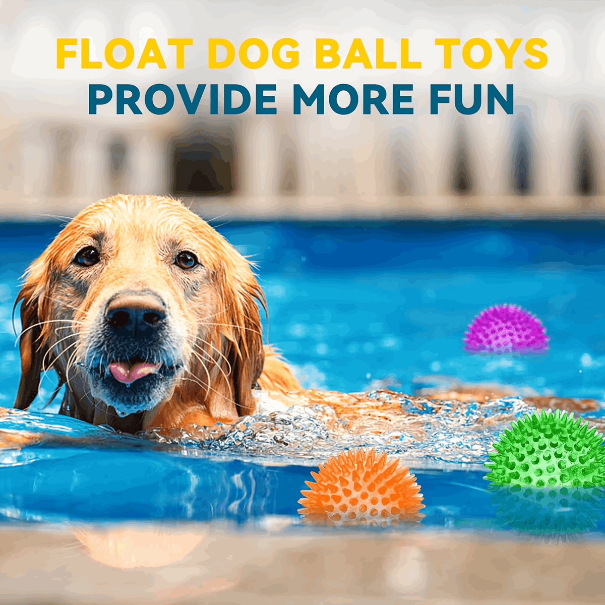 Squeaky Interactive Dog Balls for Puppy Teething