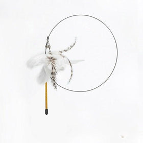 Feather Bird with Bell Toy