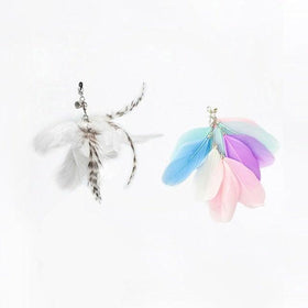 Feather Bird with Bell Toy
