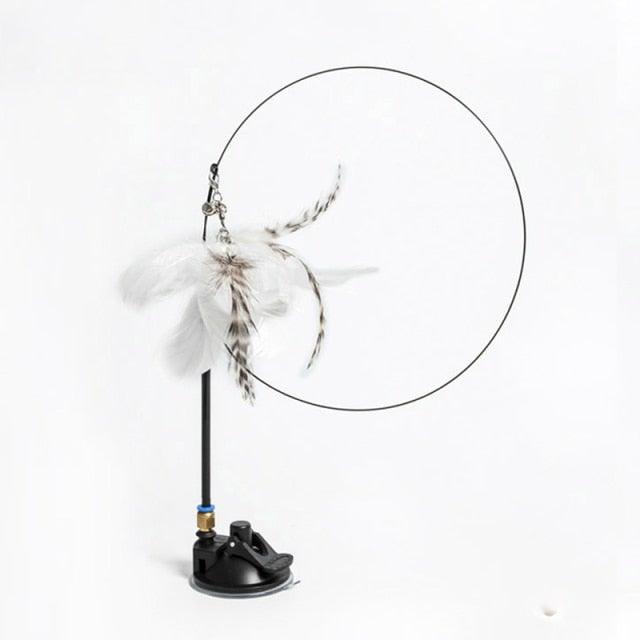 Feather Bird with Bell Toy