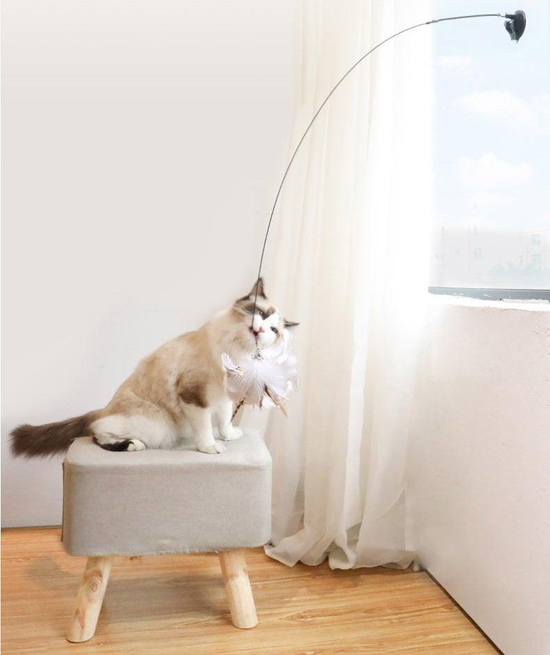 Feather Bird with Bell Toy