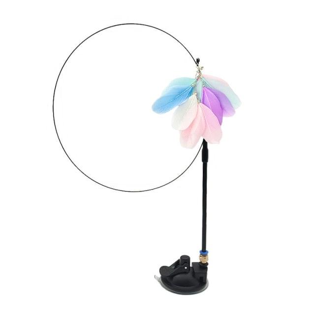 Feather Bird with Bell Toy