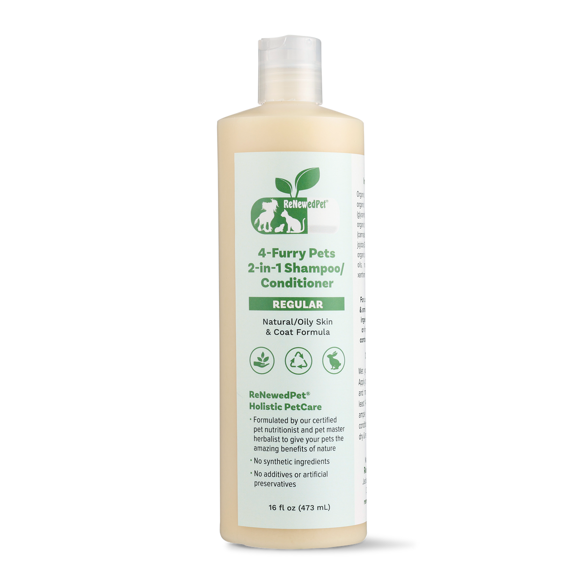 ReNewedPet® 4-Furry Pets 2-in-1 Shampoo & Conditioner