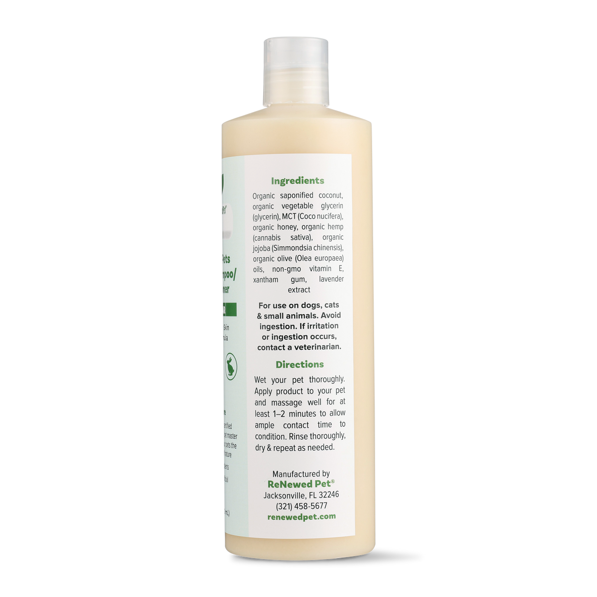 ReNewedPet® 4-Furry Pets 2-in-1 Shampoo & Conditioner