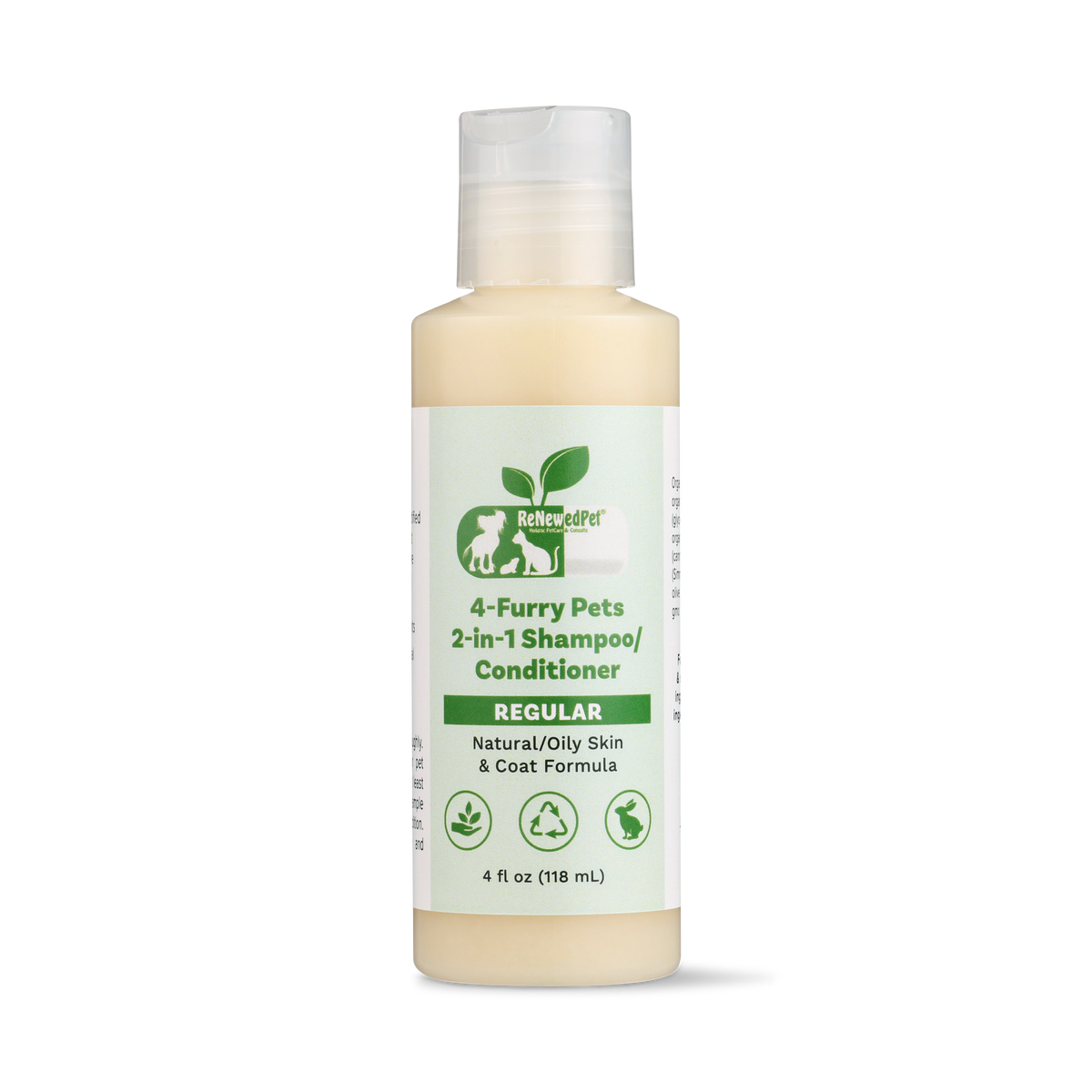 ReNewedPet® 4-Furry Pets 2-in-1 Shampoo & Conditioner