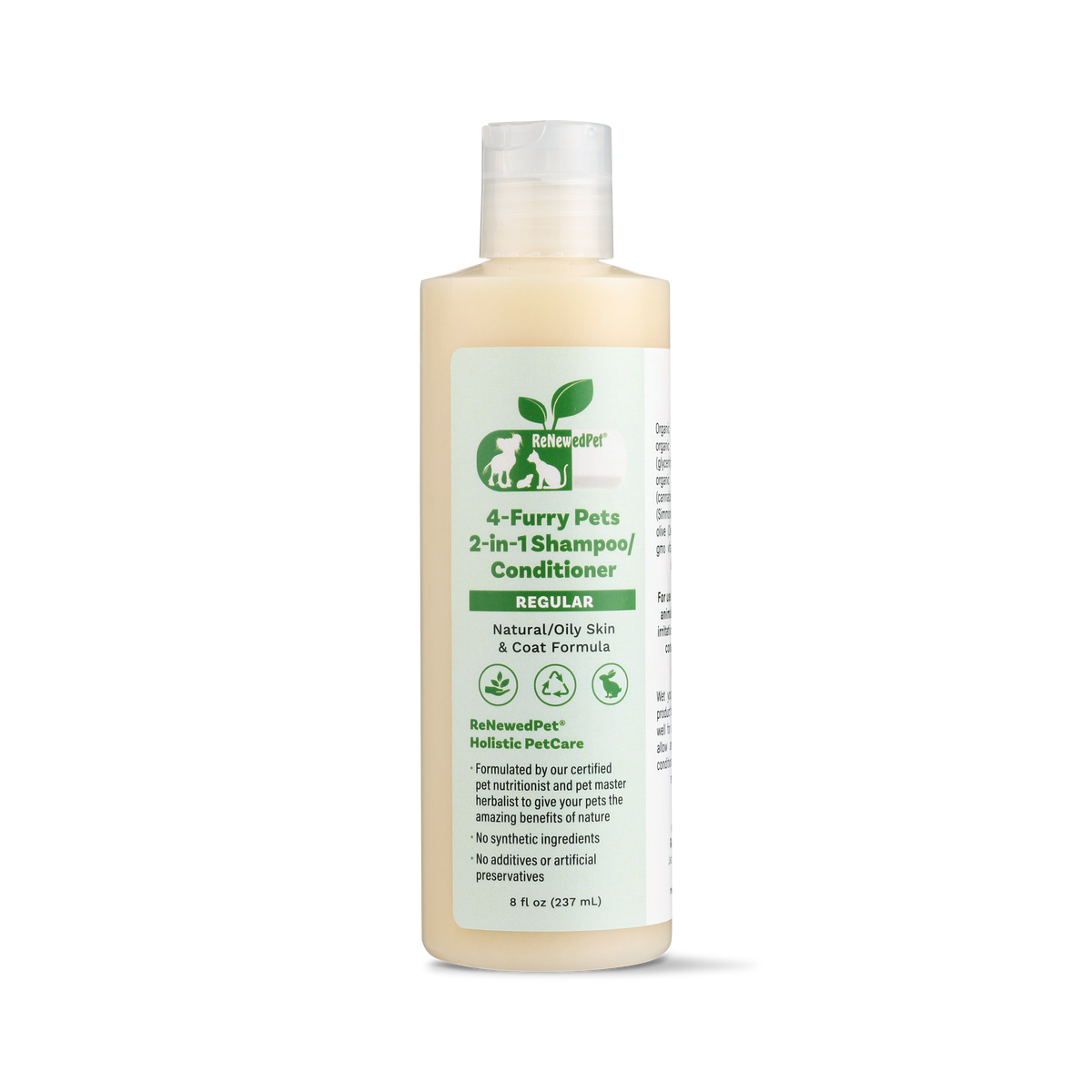 ReNewedPet® 4-Furry Pets 2-in-1 Shampoo & Conditioner