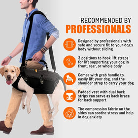 5-in-1 Sturdy Dog Lift Harness Full Body Support
