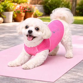 Stretch Yoga Fitness Dog T-Shirt Tank Top