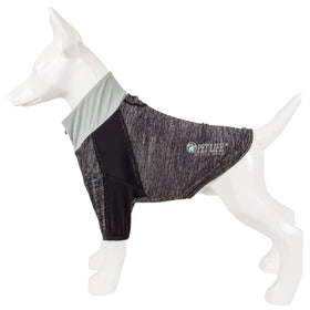 4-Way-Stretch Yoga Fitness Long-Sleeve Dog T-Shirt