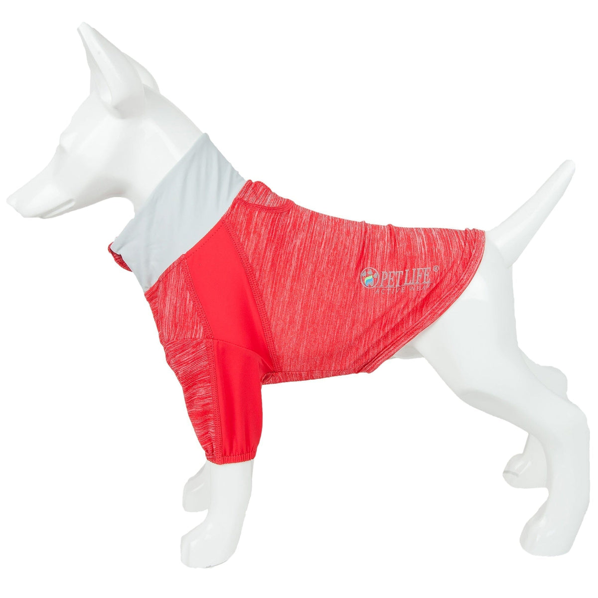 4-Way-Stretch Yoga Fitness Long-Sleeve Dog T-Shirt