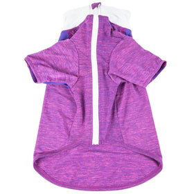 4-Way-Stretch Yoga Fitness Long-Sleeve Dog T-Shirt