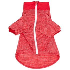 4-Way-Stretch Yoga Fitness Long-Sleeve Dog T-Shirt
