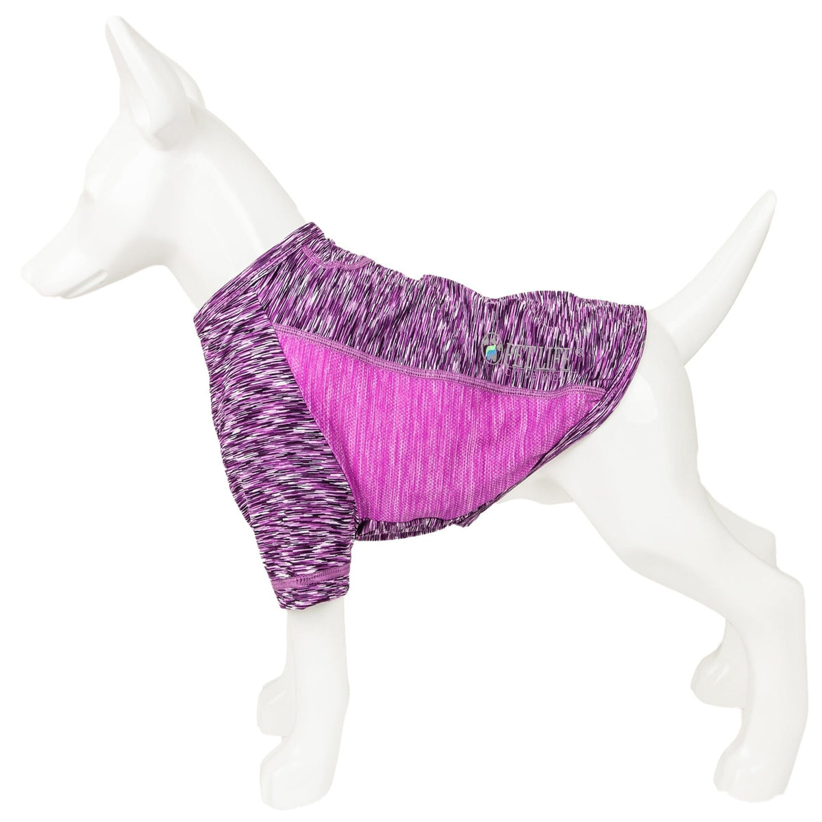 Heathered Ultra-Stretch Yoga Fitness Dog T-Shirt