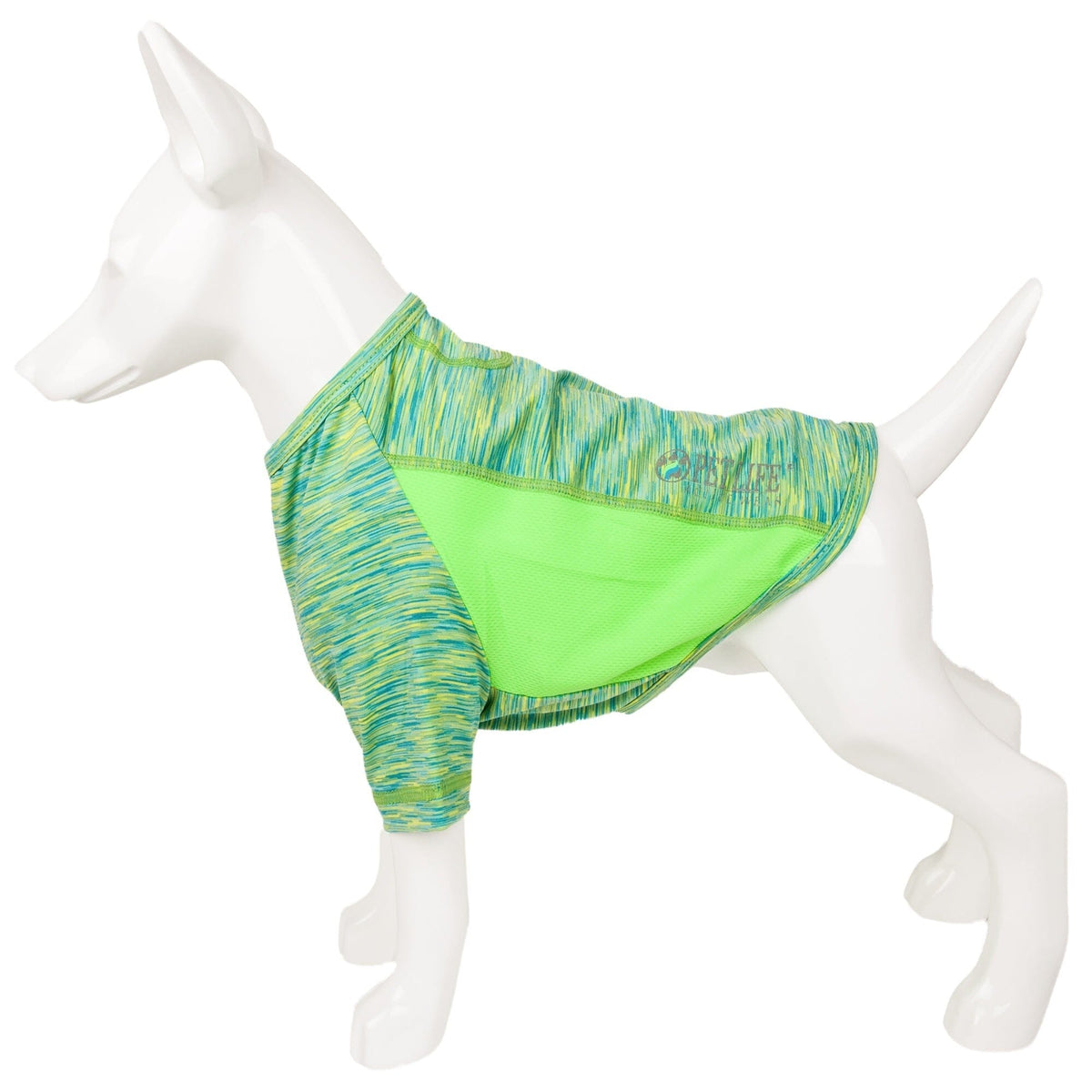 Heathered Ultra-Stretch Yoga Fitness Dog T-Shirt