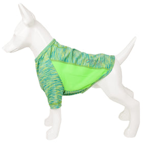 Heathered Ultra-Stretch Yoga Fitness Dog T-Shirt