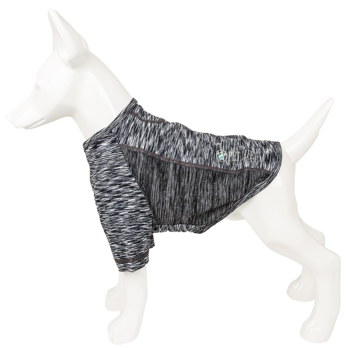 Heathered Ultra-Stretch Yoga Fitness Dog T-Shirt