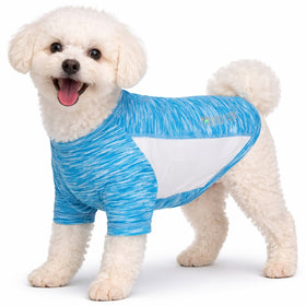 Heathered Ultra-Stretch Yoga Fitness Dog T-Shirt