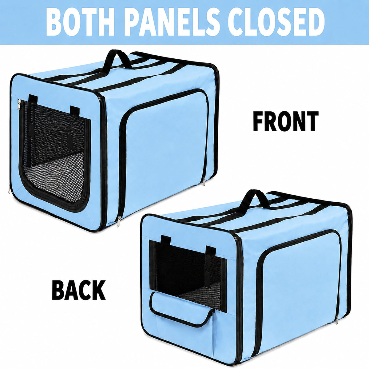 Pet Life ® 'Capacious' Dual-Sided Expandable Collapsible Pet Carrier